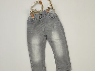 low boot cut jeans: Spodnie jeansowe, So cute, 1.5-2 lat, 92, stan - Dobry