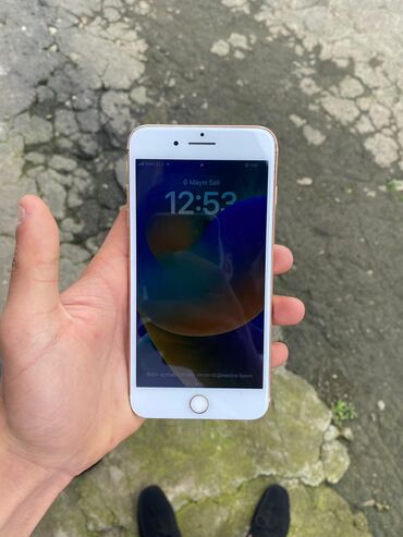 telefonlarin satisi: IPhone 8 Plus, 64 GB, Barmaq izi