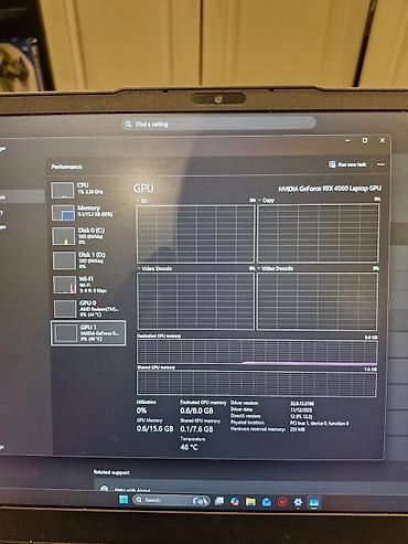 notebook irsad: İşlənmiş Lenovo LOQ, 15.6 ", AMD Ryzen 7, 1 TB — 5