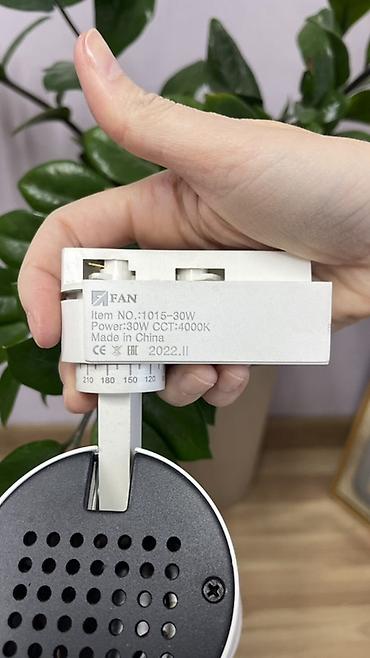дорожка кремлевская: Трековый светильник FAN 1015, 30 Вт - Мощность: 30 W - Цветовая — 1