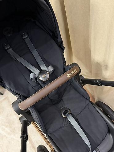 коляса: Прогулочная коляска Cybex Priam (линейка Platinum), цвет Deep Black с — 6