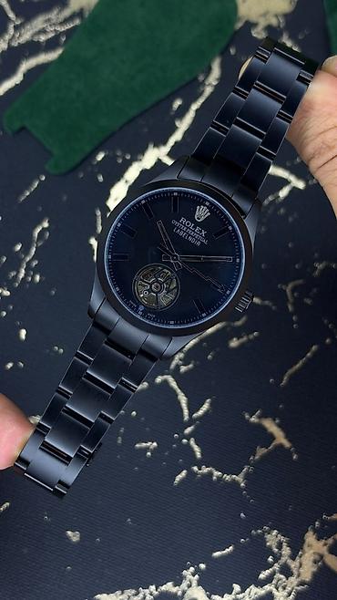 ağıllı saat ucuz: Yeni, Qol saatı, Rolex, rəng - Qara — 1