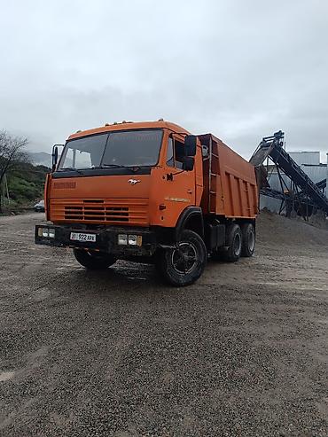 Прицепы и полуприцепы: Самосвал с прицепом-зерновозом Описание: - Тягач КАМАЗ оранжевого — 5