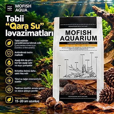 Balıq və krevetka artımı üçün.MOFISH AQUA – Təbii “Qara Su”