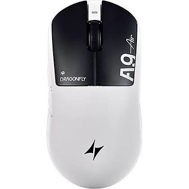 Компьютер жана ноутбук аксессуарлары: Игровая мышь ATK Gear Dragonfly A9 Air+ paw3955 master + Nordic 54L15 — 1