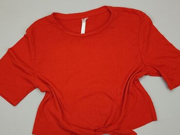 czerwone bluzki wizytowe: Top XL, stan - Dobry