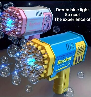 Ходунки: Rocket Bubble Gun – çoxburaxılışlı sabun köpüyü tapançası - 69