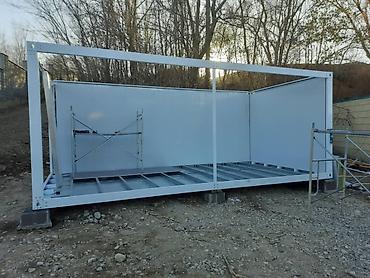 Продажа модульных домов: Бытовой модульный дом Размер 7х3.5 24.5м² 10 см толщина — 9