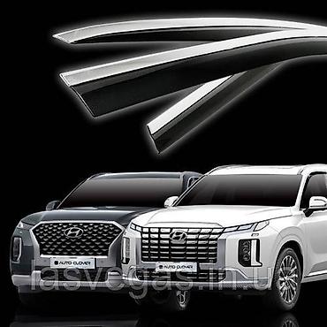дефлектор бишкек: Hyundai palisade 19+ ветровики с хромом. Новые — 3