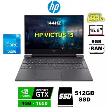 ноутбук hp i5: Ноутбук, HP, 8 ГБ ОЗУ, Intel Core i5, 15.6 ", Новый, Для работы, учебы, память SSD