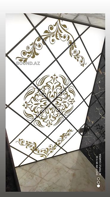 tavan fanı: Dekoratif Şebeke tavanlar 
m2. 120 azn — 6