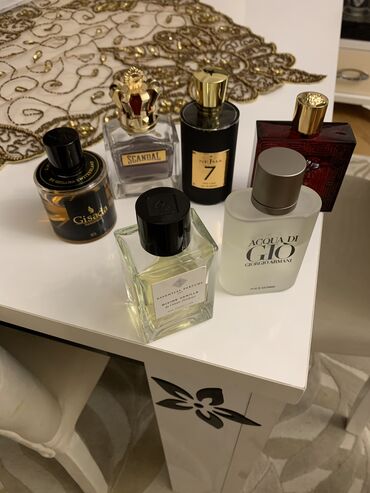 Nejma 7- 30 ml-60 azn. Essential Parfums-Divine Vanille 50 ml 75 azn