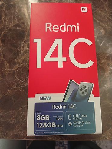 kontakt home planşet ucuz: Redmi 14C, 128 GB, rəng - Qara, Sənədlərlə — 5