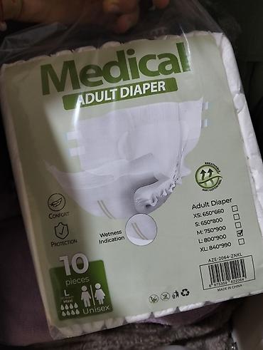 sankol drop istifade qaydasi: Medical Adult Diaper – böyüklər üçün bez - Unisex, ölçü: L (800×900 — 1