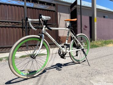 Шоссейные велосипеды: Шоссейный велосипед, Другой бренд, Рама L (172 - 185 см), Алюминий, Б/у
