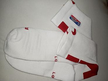 brug pantalone: NBA košarkaške čarape – bela boja sa crvenim detaljima - Originalni — 3
