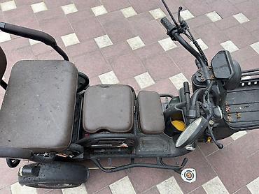skuter motor elektrik: Elektrikli üçtəkərli skuter – çoxoturacaqlı, şəhərdaxili rahat — 3