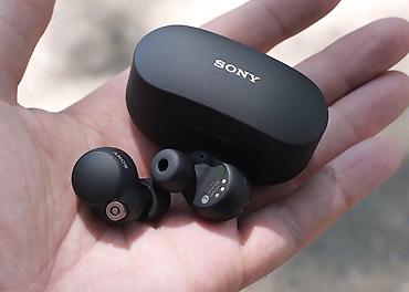 İşlənmiş Simsiz (Bluetooth) Qulaqcıqlar, Sony, rəng - Qara