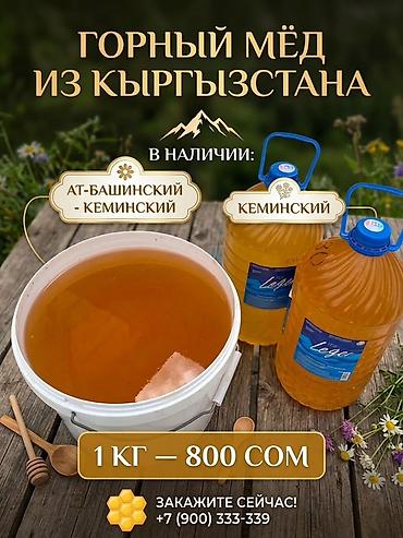 мед бишкек: Горный мёд из Кыргызстана Виды: - Ат-Башинский — Кеминский - — 1