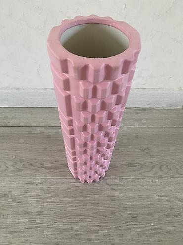 android avto: Массажный ролик (розовый) - Массажный ролик (foam roller): рельефная — 3