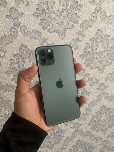 айфон 11 про телефон: IPhone 11 Pro, 64 ГБ, Зарядное устройство, Чехол, 77 %