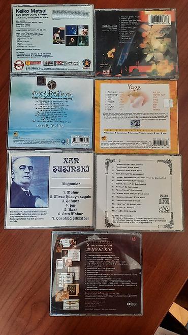 CD, DVD диски: Keiko Matsui, "Meditation", "Yoga", Xar Şuşinski və Bülbül kimi — 2
