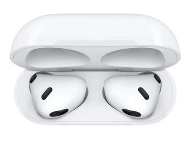 Mikrofonlar: Yeni Simsiz (Bluetooth) Qulaqcıqlar, Apple, rəng - Ağ