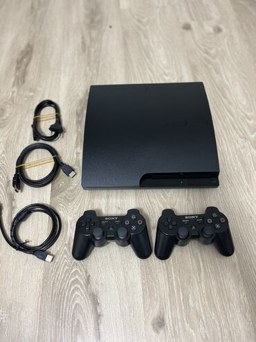 PS3 (Sony PlayStation 3): Playstation 3 slim model.Çox ideal hər bir şeyi işləkdi. Zəmanət — 1