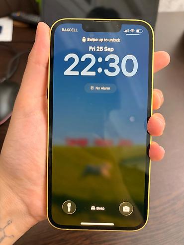 IPhone 14, 128 GB, Sarı, Face ID lalafo.az -da IPhone 14, 128 GB, Sarı, Face ID