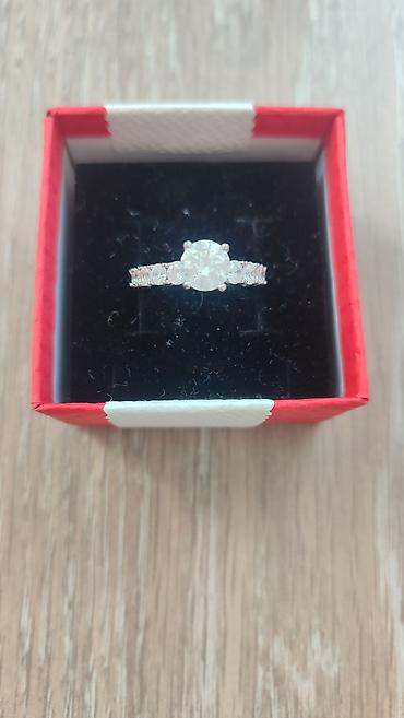 серебро кольцо: Кольцо, Помолвочное, Проба 925, Женские, Б/у — 6