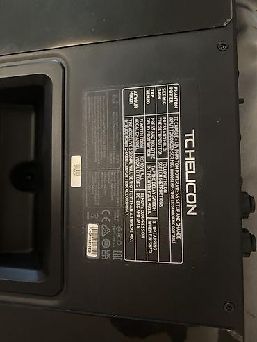 audio kasetler: TC-Helicon VoiceLive 3 Extreme – vokal və gitar üçün səhnə — 4