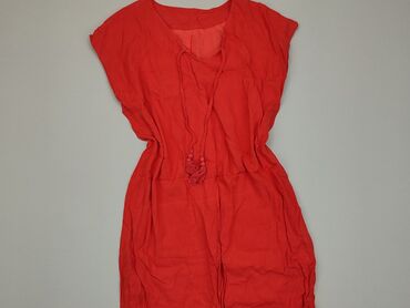 czerwona sukienka: Sukienka, S, stan - Zadowalający