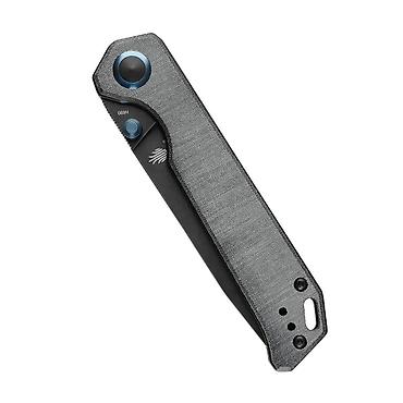 Охотничьи ножи: Складной нож Kizer Begleiter 2 сталь N690, Black Stonewashed, рукоять — 8