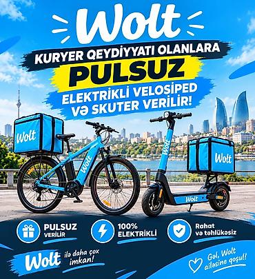 Sürücü-kuryerlər: Sürücü-kuryer tələb olunur, Nəqliyyat təmin edilir, Həftəlik ödəniş, Təcrübəsiz — 1
