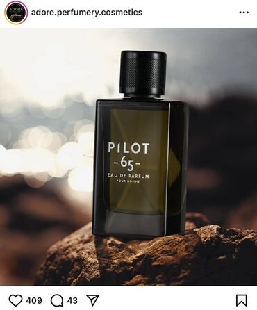 narkotik atir original: Məhsul: Pilot 65 Eau de Parfum Pour Homme – Charismatic Təsvir: -