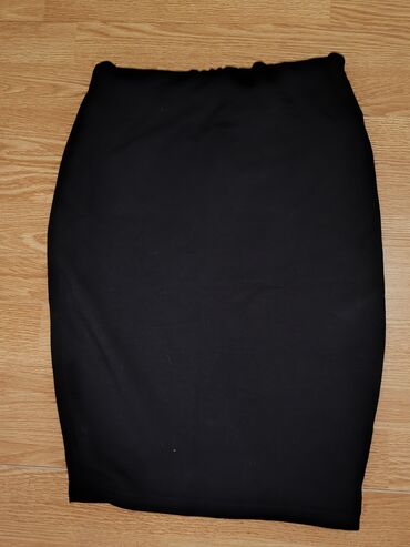 Skirts: S (EU 36), M (EU 38), Midi, color - Black