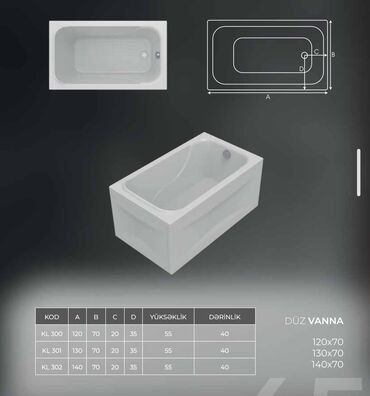 Vannalar: Yeni Vanna, Ödənişli çatdırılma -da lalafo.az — 10 Vannalar: Yeni Vanna, Ödənişli çatdırılma — 10