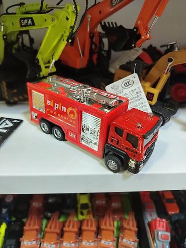 Игрушечная пожарная машина Si Pin Fire Rescue (L119) - Яркая модель