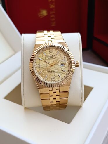 Qol saatları: Yeni, Qol saatı, Rolex, rəng - Qızılı — 8