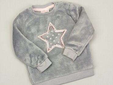 niebieski sweterek rozpinany: Sweatshirt, So cute, 9-12 months, condition - Very good