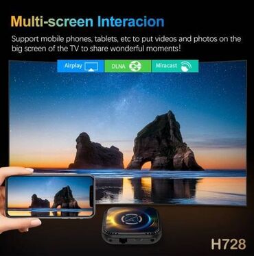 DVD i Blu-ray plejeri: Android TV Box - VONTAR H728 Allwinner- 4/64GB - 8 jezgara procesor — 12