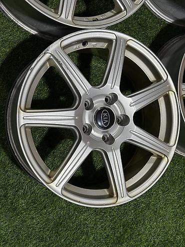 Диски: Литые Диски R 17 Kia, Комплект, отверстий - 5, Б/у — 6