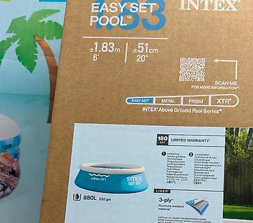 ceo set: Fa, Intex Easy Set™ nadzemni bazen - Prečnik: oko 1,83 m (6’) - — 1