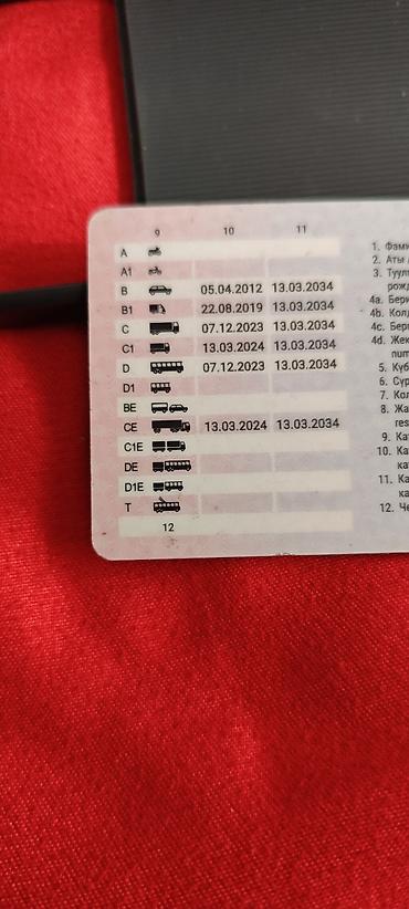 шым тигем: Услуги профессионального водителя. Готов работать, стаж есть — 2