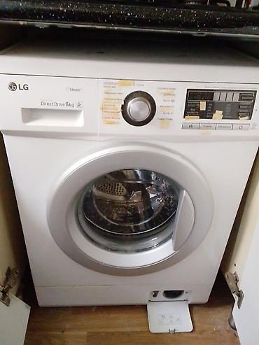 sulu vintilyator: LG paltaryuyan maşın – ön yükləməli, Direct Drive mühərrikli, 6 kq — 1