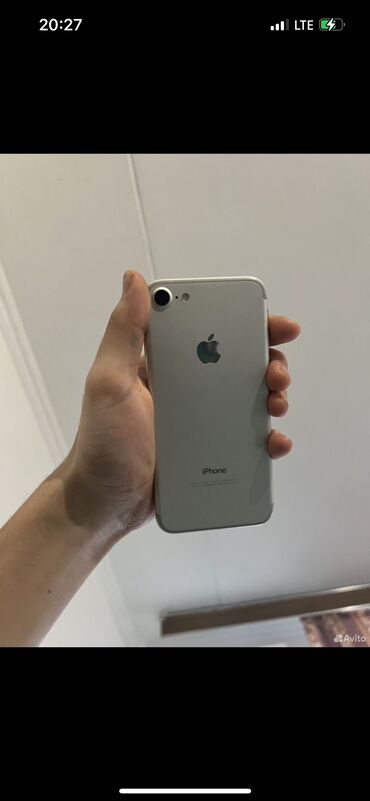 ddr 3 8gb: IPhone 7, Колдонулган, 32 ГБ, Күмүш, Каптама, Кабель, 75 %