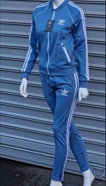 adidas zelena trenerka: Adidas, Stripes, color - Light blue