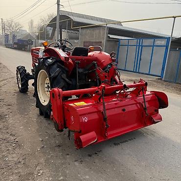 Тракторы YANMAR: Японский мини трактор Yanmar YM 2620D с фрезой. 530мин — 11