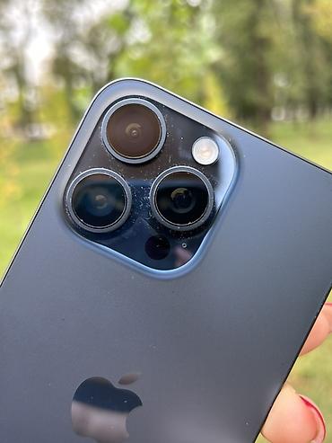 Мобильные телефоны и аксессуары: IPhone 15 Pro Max, Б/у, 512 ГБ, Blue Titanium, 81 % — 4