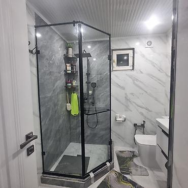 Душевые кабины: Душевая кабина Квадрат, Высота поддона: 10 см — 12